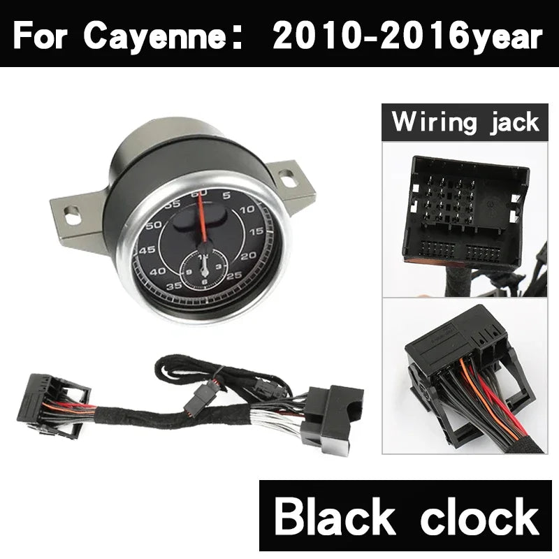 Chronomètre de Bord Porsche Cayenne 958 2010-2017 — détail de finition