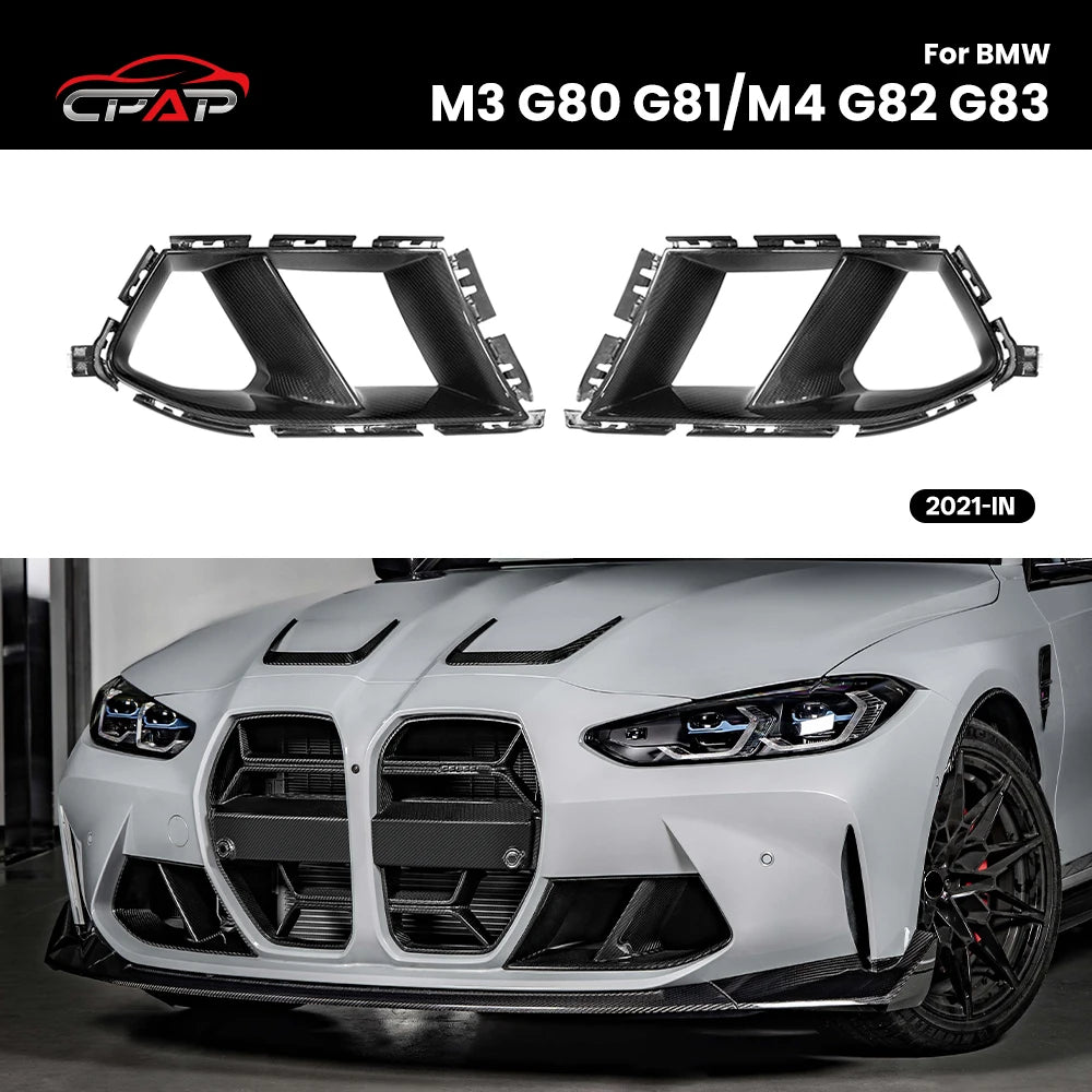 Conduit d'Air Avant Carbone BMW M3 G80 M4 G82 Style MP 2021+