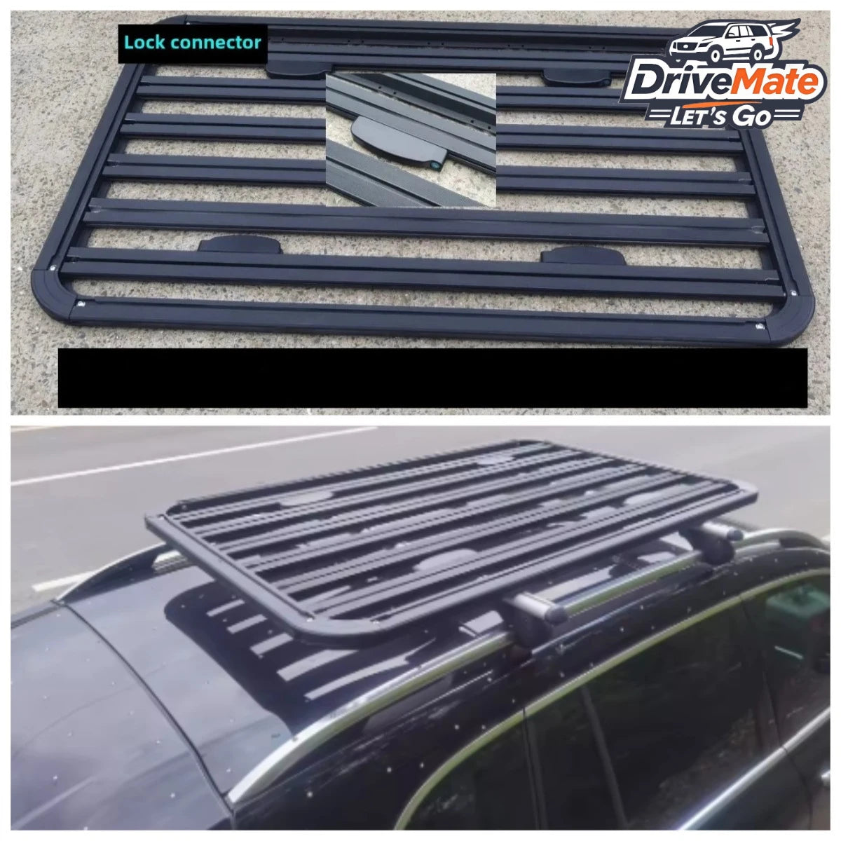Panier de Toit Universel Plateau Voiture et SUV
