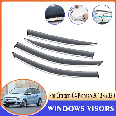 Déflecteurs de Vitres Citroën Grand C4 SpaceTourer Picasso 2013-2020