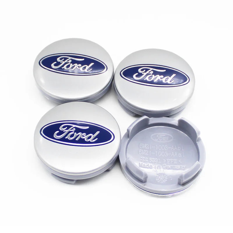 Cache-Moyeux Ford Focus Mondeo Ranger Ecosport 54mm 56mm 60mm — vue de face