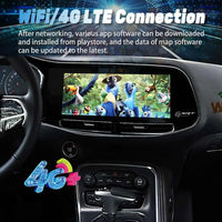 Autoradio Android 13 Écran QLED Dodge Challenger SRT Hellcat 2010-2023 CarPlay Sans Fil GPS 4G