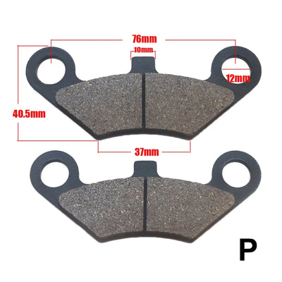 Plaquettes de Frein Moto Quad ATV Scooter 50-250cc
