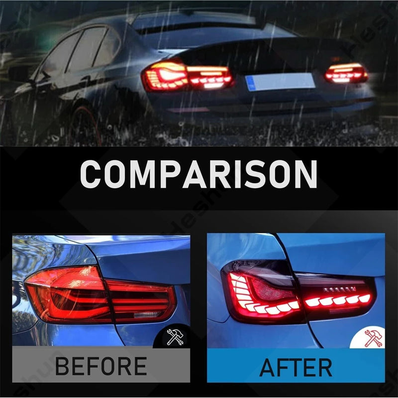 Feux Arrière LED BMW Série 3 F30 F35 F80 M3 2012-2018 DRL