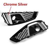 Grille Antibrouillard Audi A4 B9 S-Line S4 2019-2020 Paire