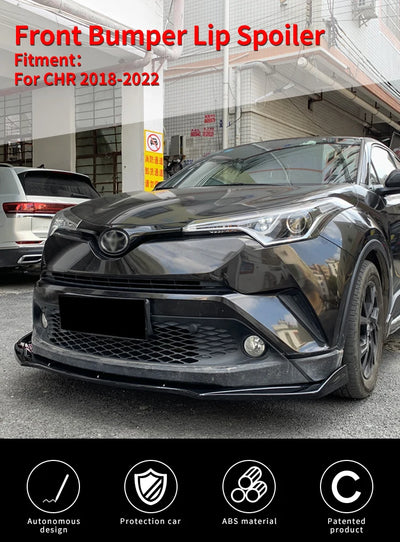 Lame Pare-Choc Avant Toyota CHR 2018-2022 Splitter