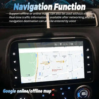 Autoradio Android Chevrolet Camaro 2010-2015 Écran 8 pouces CarPlay Sans Fil GPS 4G
