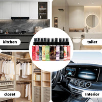 Désodorisant Voiture Spray 100 ml Parfum Habitacle 9 Senteurs
