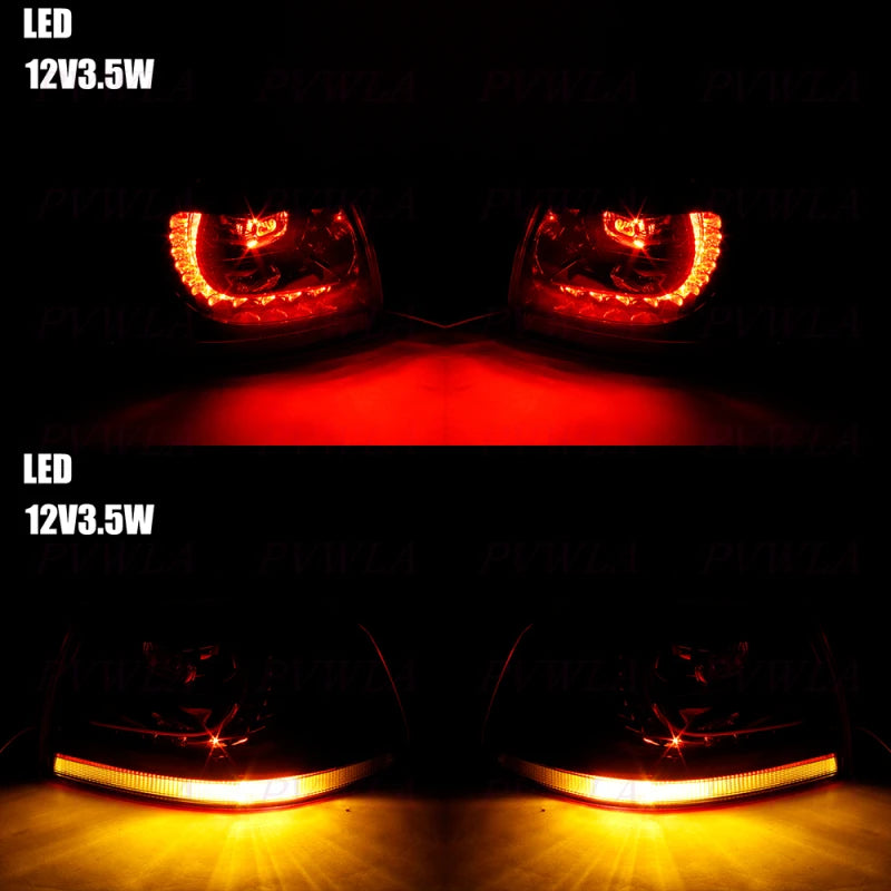 Feu Arrière LED Volkswagen Golf 6 R20 2009-2013 — vue de profil