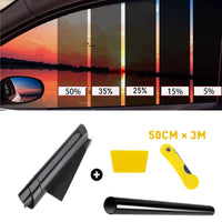 Car Window Tint Film Roll 50 cm x 3 m 6 Shades