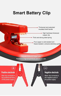 Booster de Batterie Voiture EAFC 600A 2000A Démarreur Portable 12V