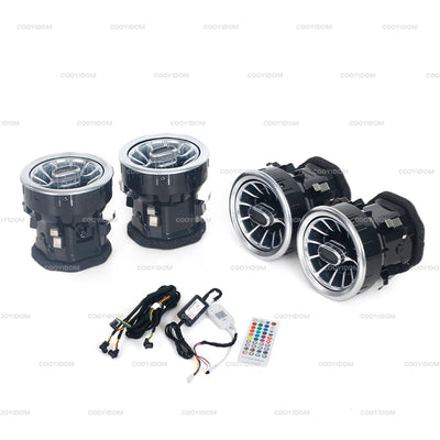 Contours de Ventilation Ambiance LED Mercedes Classe V W447