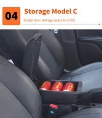 Accoudoir Volkswagen Golf 7 2014-2019 Console Centrale avec Rangement 3 USB