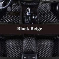 Tapis de Sol Peugeot 208 II P21 2019-2026 Sur Mesure Cuir Synthétique Matelassé 5 Places