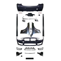 Kit Carrosserie Style M3 BMW Série 3 F30 F35 2012-2018 : Pare-Chocs, Jupes Latérales et Calandre
