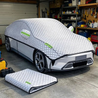 Demi-Housse Voiture Hiver 4 Couches Aluminium 530 x 250 cm
