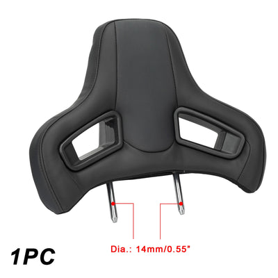 Appui-Tête Baquet Sport Universel Cuir PVC 1 Pièce