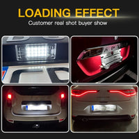 Éclairage de Plaque LED Dacia Duster 12V