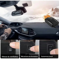 Chauffage Voiture 12V 24V Céramique PTC 180 W Chaud et Froid