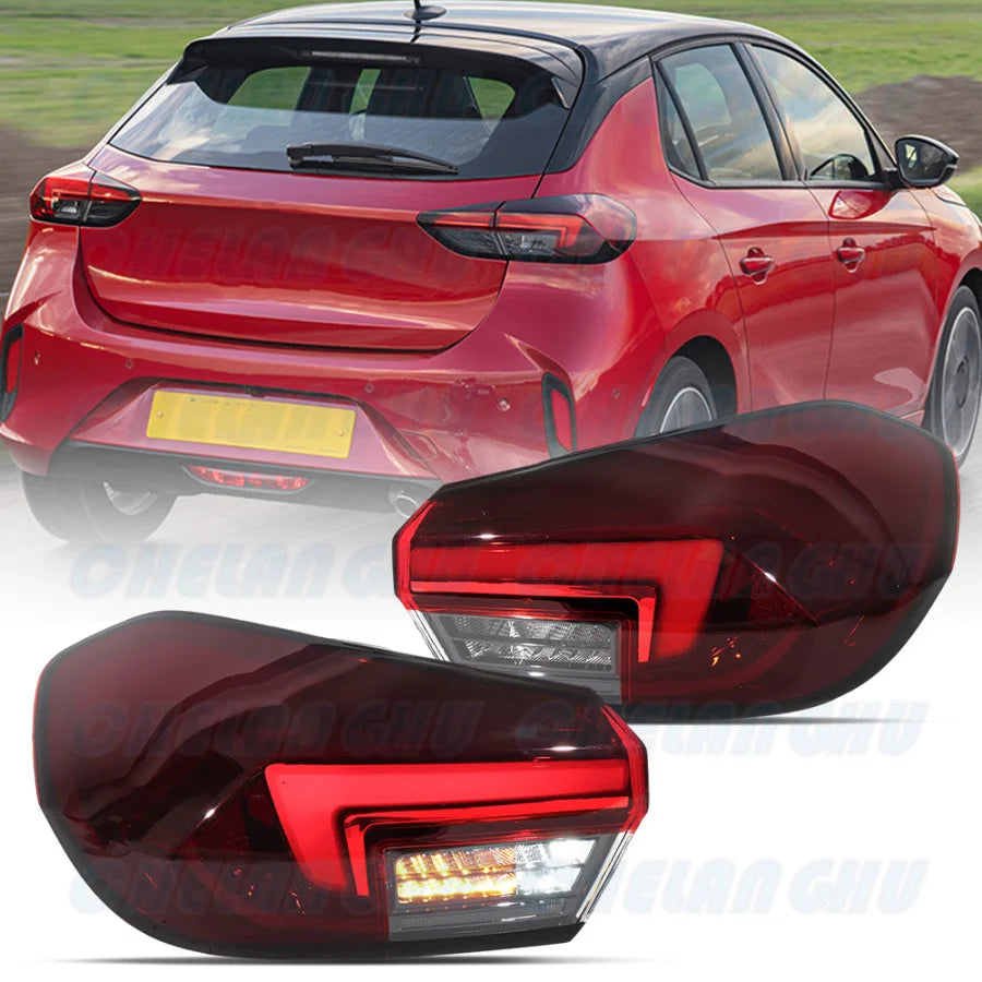 Feux Arrière LED Opel Corsa F 2019-2024 Gauche Droit