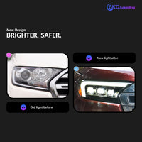 Phares LED Ford Ranger T7 2016-2021 Everest Paire Avant Éclairage de Jour DRL