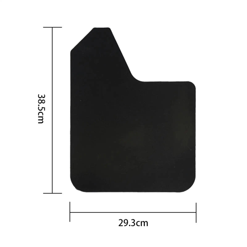 Garde-Boue Universels Voiture SUV Pick-Up Noir 4 Pièces
