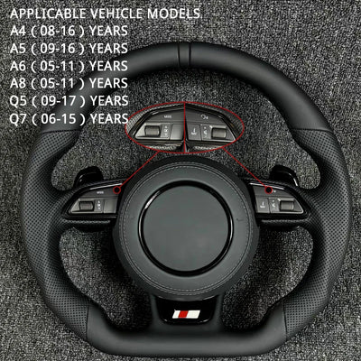 Volant Sport Fond Plat Audi A3 A4 A6 Q5