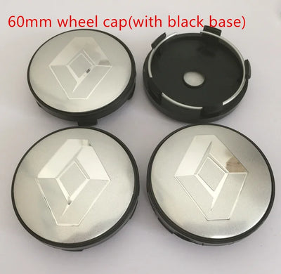 Emblèmes Cache-Moyeux 3D 56mm 60mm 68mm 4 Pièces