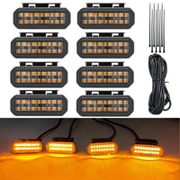 Feux de Calandre LED Nissan Frontier 4, 5 ou 8 Feux RGB ou Couleur