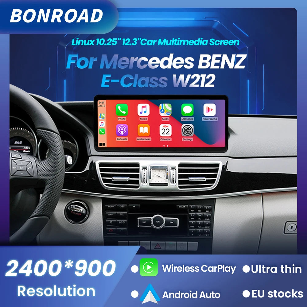 Autoradio CarPlay Mercedes Classe E W212