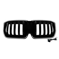 Calandre BMW X1 iX1 U11 2023+ Noir Brillant LED Lumineuse Double ou Simple Ligne