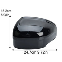 Coque de Rétroviseur Volvo XC60 2018-2022 Noir Brillant — exemple de montage