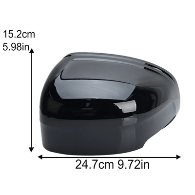 Coque de Rétroviseur Volvo XC60 2018-2022 Noir Brillant