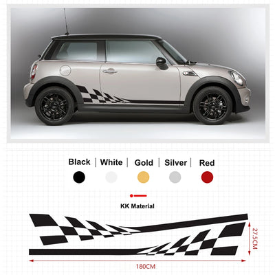 Autocollant Bande Latérale MINI Cooper Clubman F54 F55 F60