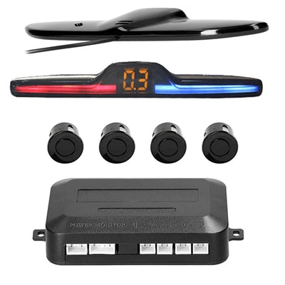 Radar de Recul YASOKRO 4 Capteurs LED Couleur