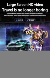 Autoradio Android Ford Mustang 2015-2021 Écran QLED Double Système CarPlay GPS DSP