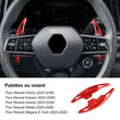 Palettes au Volant Renault Austral Espace Scénic Rafale Mégane E-Tech Aluminium Effilées