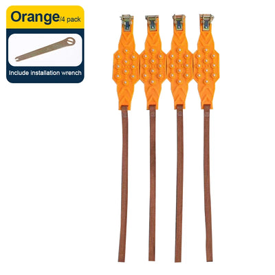 Chaînes à Neige SEAMETAL Voiture 4 Pièces à Crampons