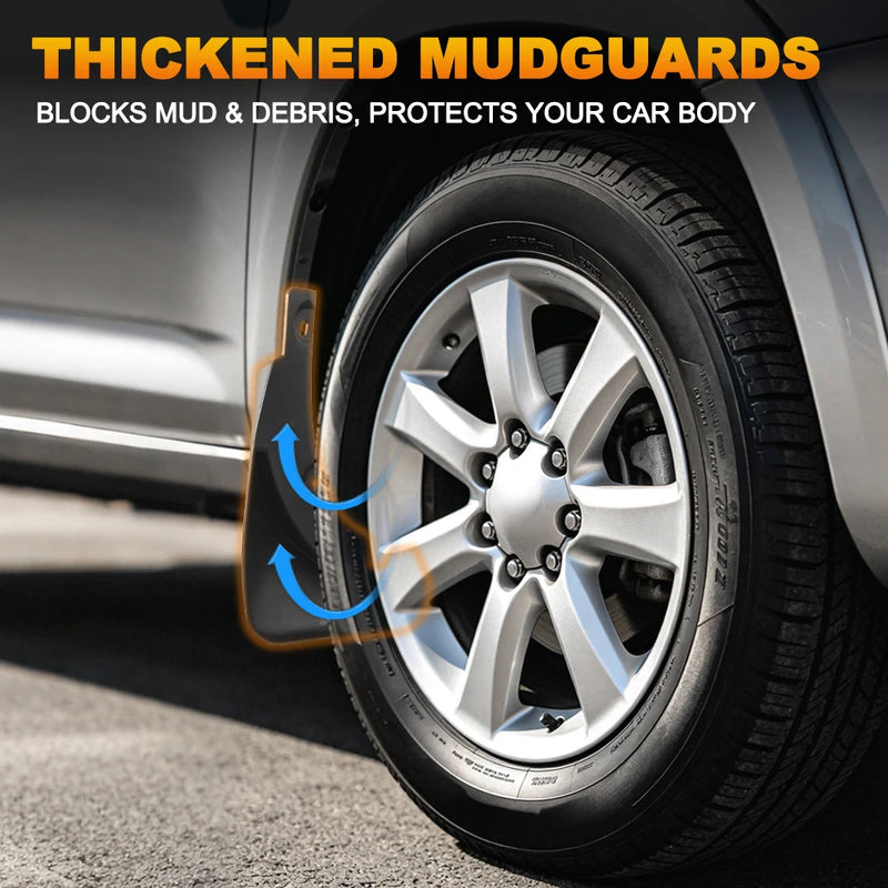 Garde-Boue Peugeot 308 II T9 2014-2021 Jeu de 4 Bavettes Avant et Arrière Sans Perçage