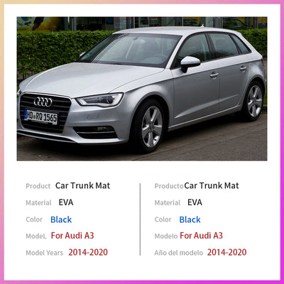 Tapis de Coffre Audi A3 8V Sportback 2014-2020