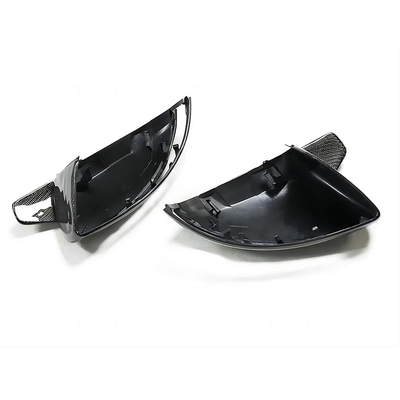 Coque de Rétroviseur Mercedes GLC X253, EQA, EQB X243, EQC N293 en Carbone Véritable de Remplacement, Sec, Forgé ou Liseré Rouge