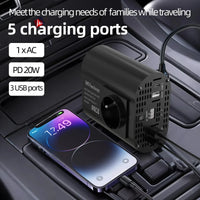 Convertisseur 12V 220V Voiture Allume-Cigare 400 W 500 W USB