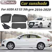 Pare-Soleil Magnétique Audi A3 8V Berline 2016-2020 Vitres Latérales et Lunette Arrière Anti-UV