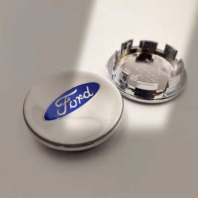 Cache-Moyeux Ford 54mm 56mm 60mm 65mm 68mm Emblème