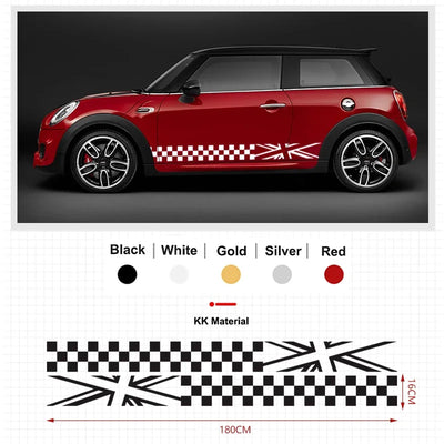 Autocollant Bande Latérale MINI Cooper Clubman F54 F55 F60