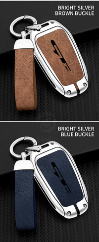 Coque de Clé Peugeot GT Line 3 Touches Alliage de Zinc Suédine