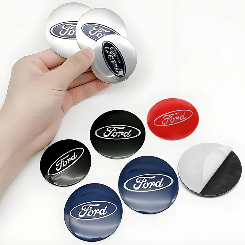 Cache-Moyeux Ford Fiesta Mondeo Explorer 56mm 60mm 65mm — détail de finition