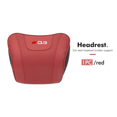 Coussin Lombaire et Appuie-Tête Voiture Audi A3 A4 Q5 TT