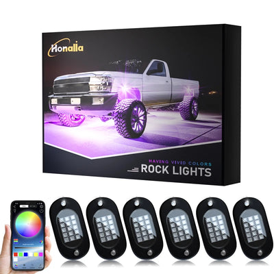 Éclairage d'Ambiance LED RGB Sous Caisse 4x4 SUV
