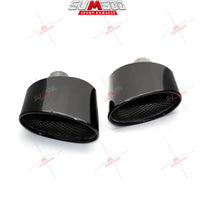 Embouts d'Échappement Inox Audi A4 A5 A6 A7 Look RS